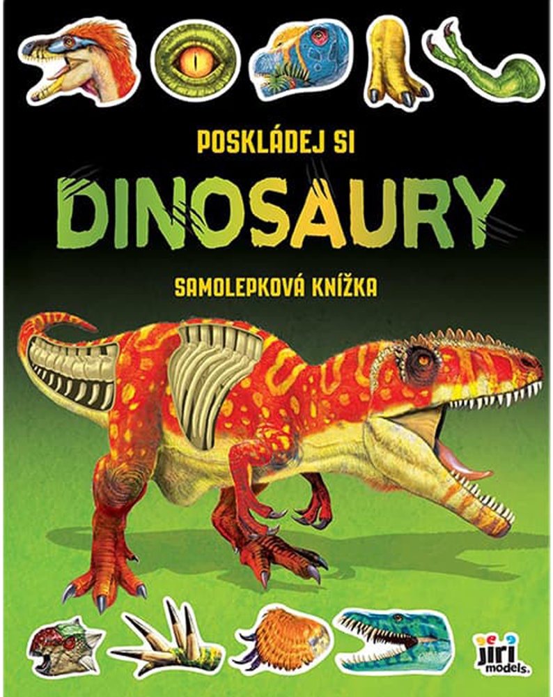 Samolepková knížka Dinosauři 304x238 10 archů