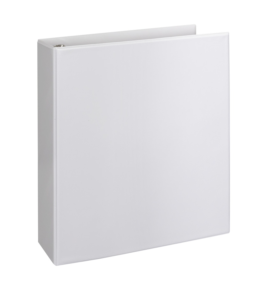 Pořadač 4-kr.PP s kapsou bílý 70mm