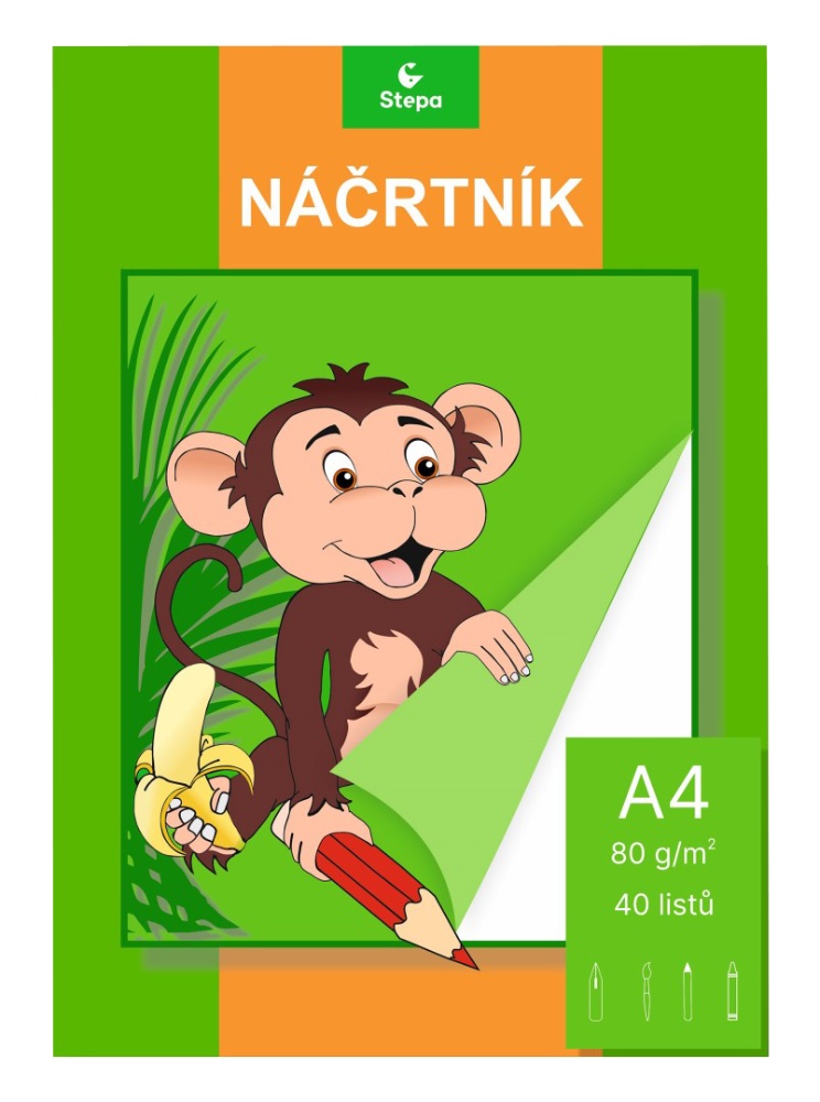 Náčrtník A4 NB44 40 listů