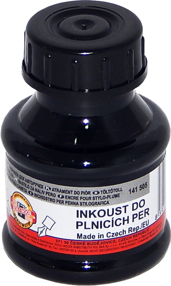 Inkoust plnící černý 50g