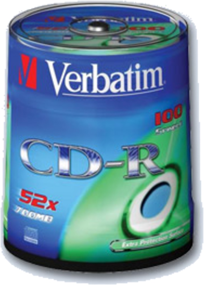 CD-R Verbatim 700MB K 100ks