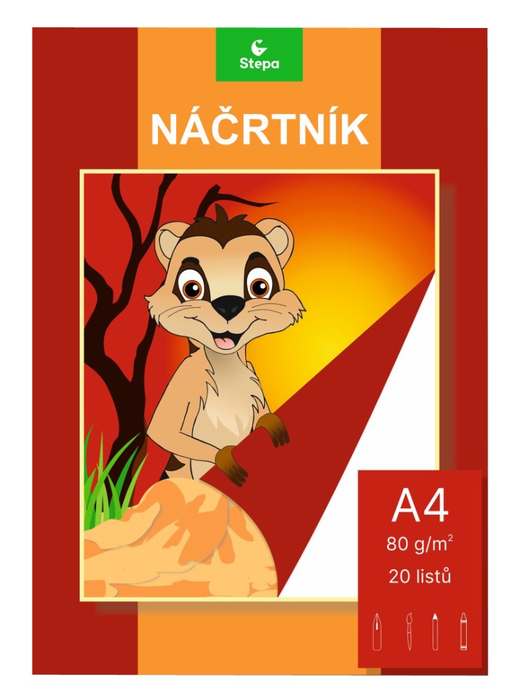 Náčrtník A4 NB42 20 listů