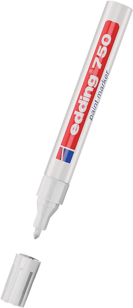 Fix Edding 750 lakový bílý 2mm