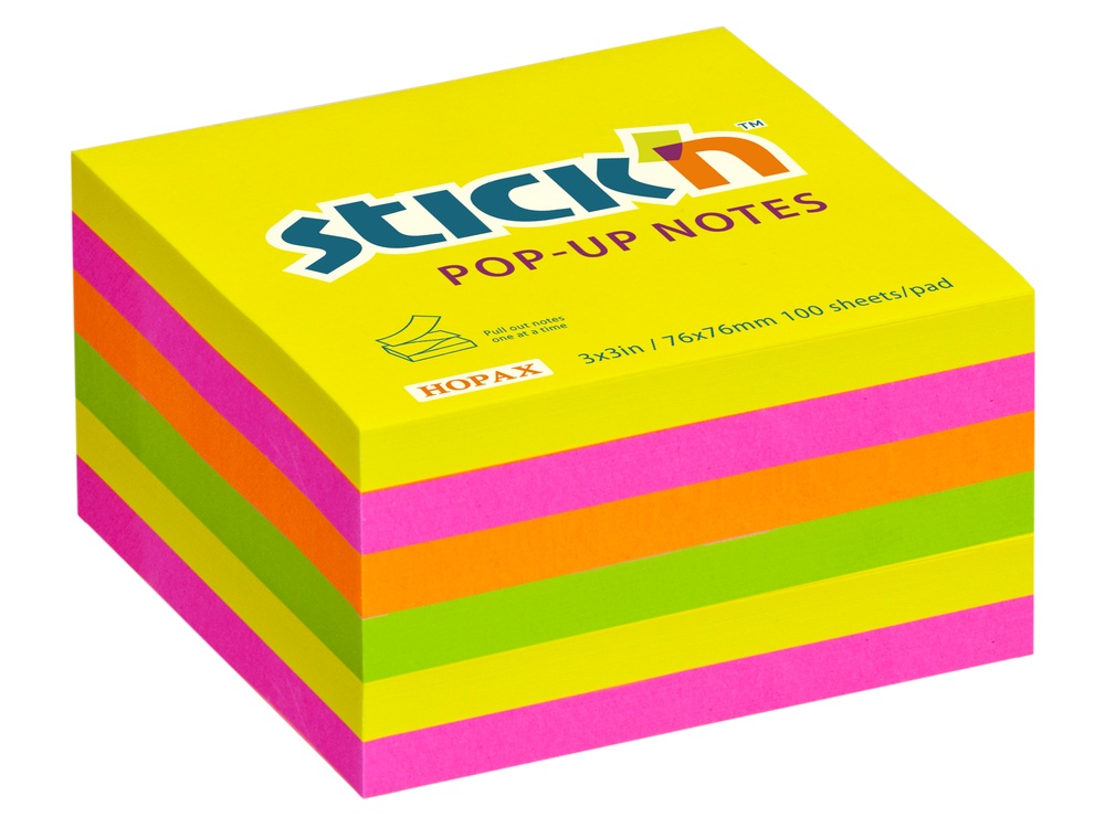 Bloček samolepící 76x76 "Z" do zásobníku 600 listů Stick + DR