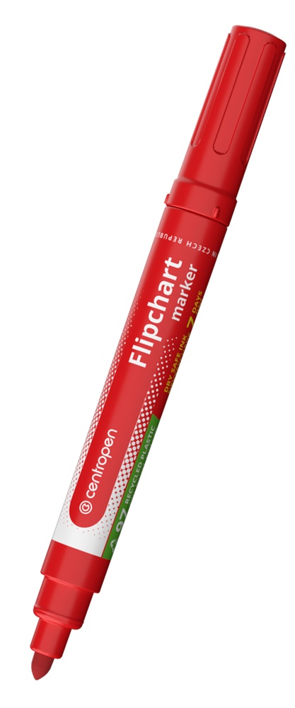 Fix 8550 červený na flipchart papír