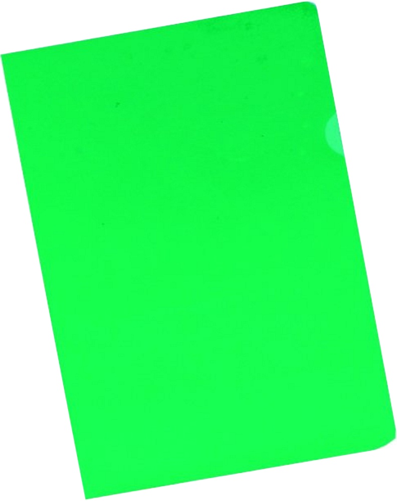 Obal A4 L 110mic zelený 100ks