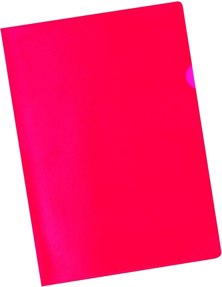 Obal A4 L 110mic červený 100ks