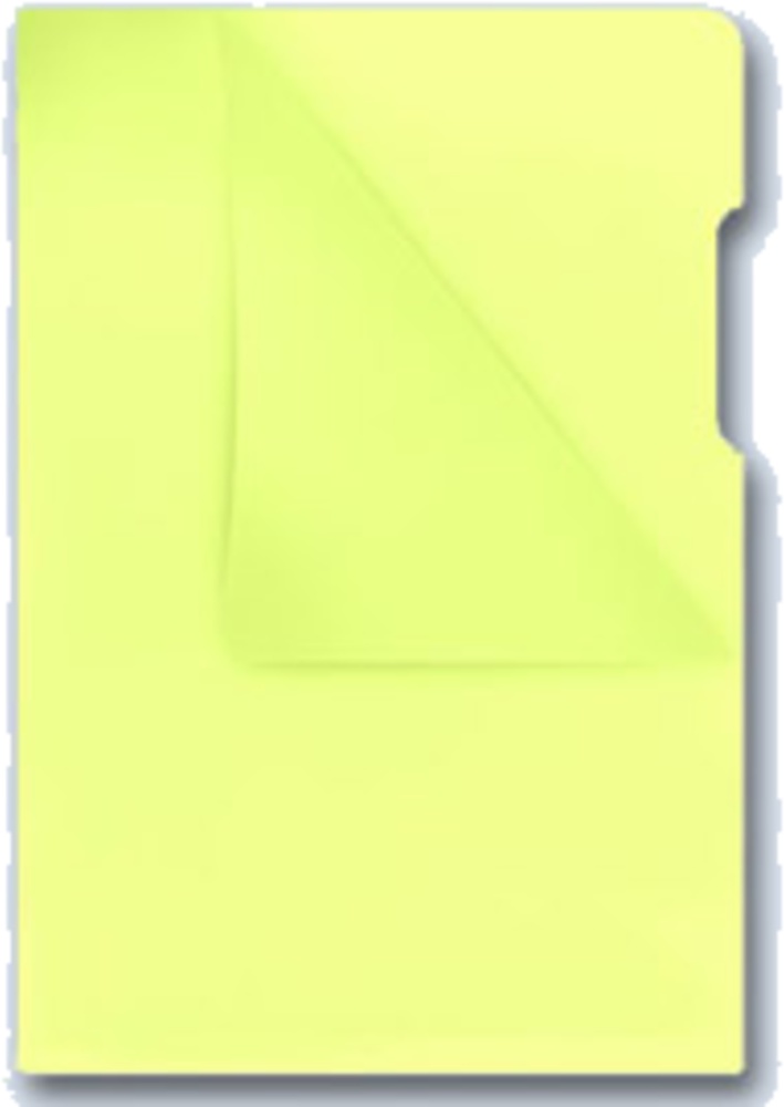 Obal A4 L 110mic žlutý 100ks