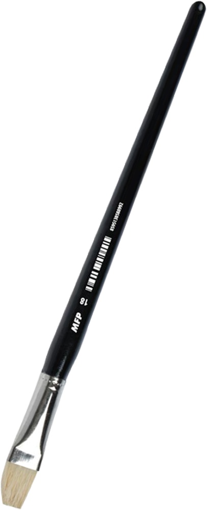 Štětec plochý lakovaný 18 577C