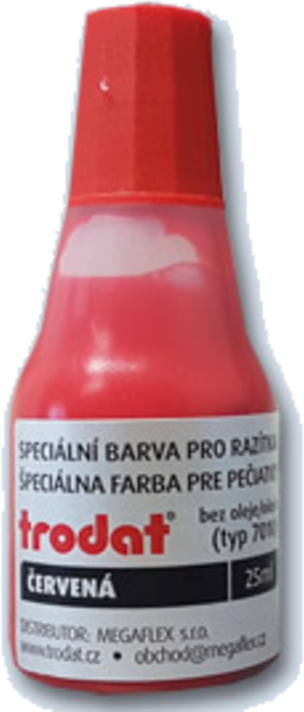 Trodat barva červená 7010r 25ml