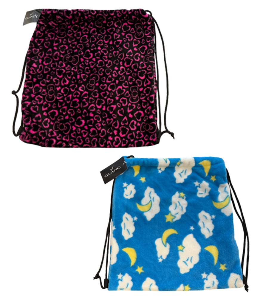 Sáček na cvičky 340x360mm Flecc mix 099