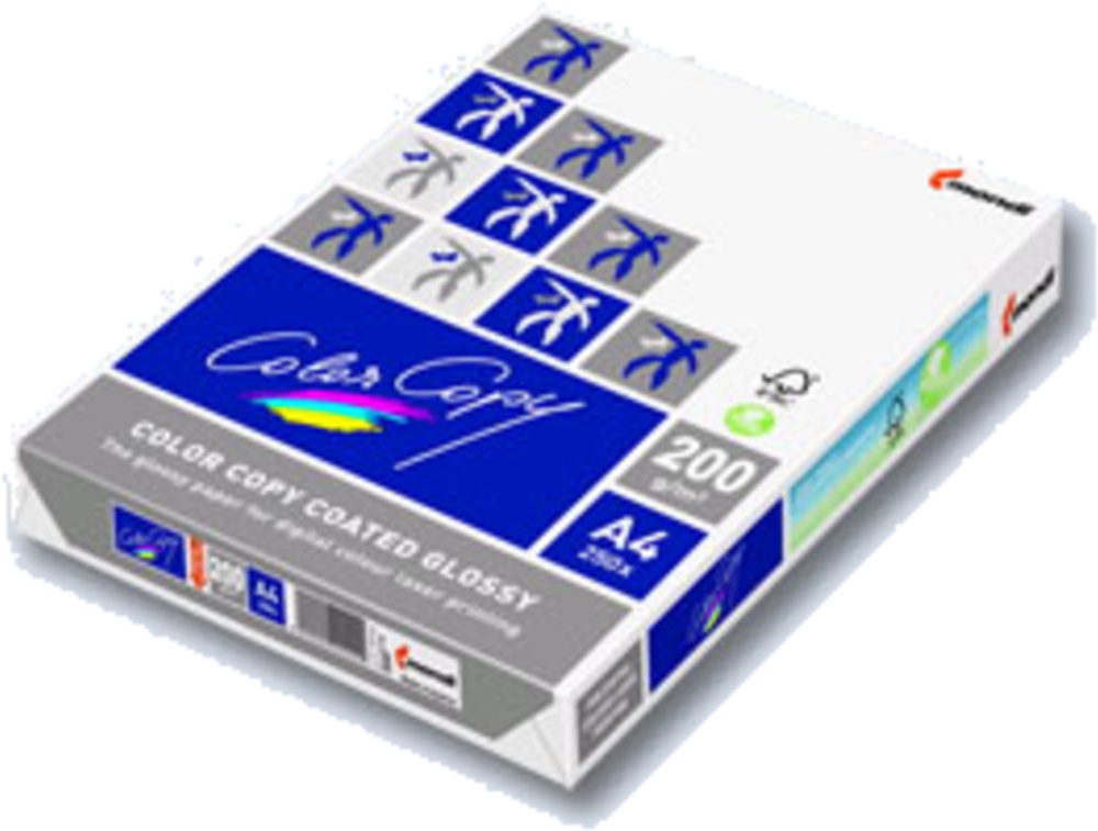 Karton A4 Color GLOSSY 200g 250l lesklý