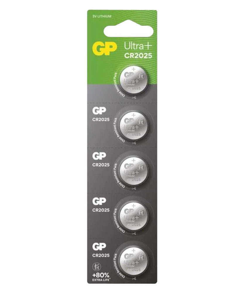 Baterie GP CR 2025 3V knoflík