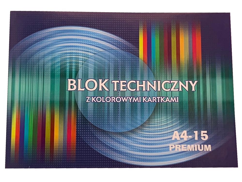 Kreslík A4 barevný Premium 15ks 170g