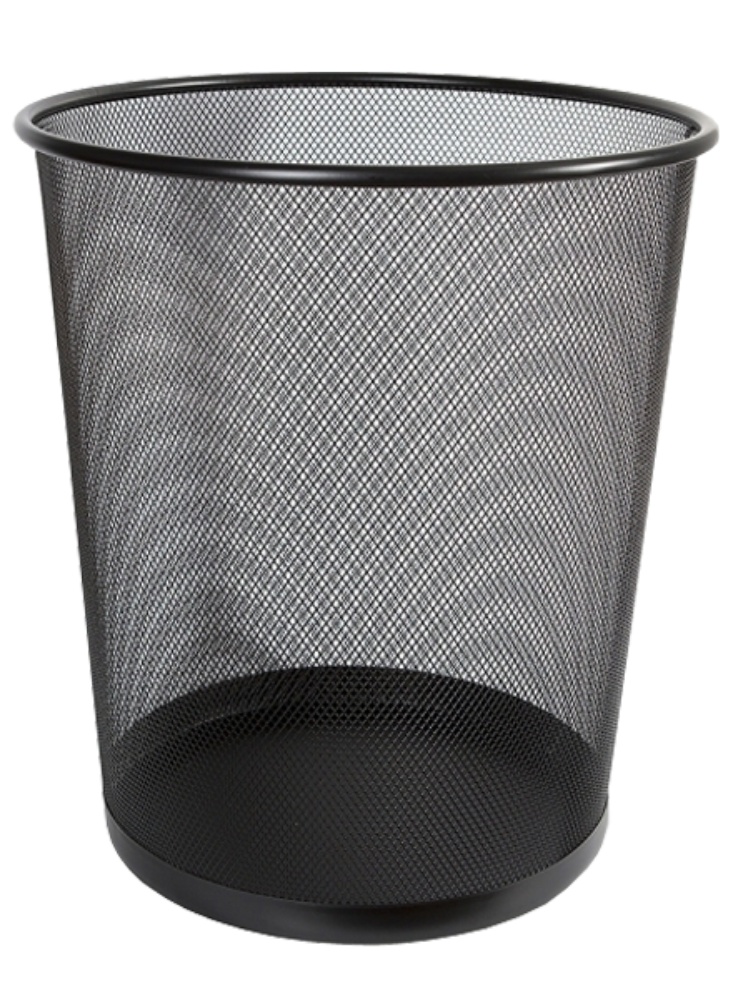 TECHO Koš kovový větší výška 35cm