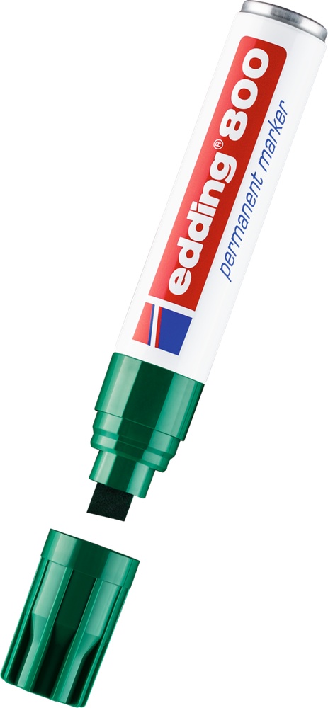 Fix Edding 800 zelený permanent 4-12mm