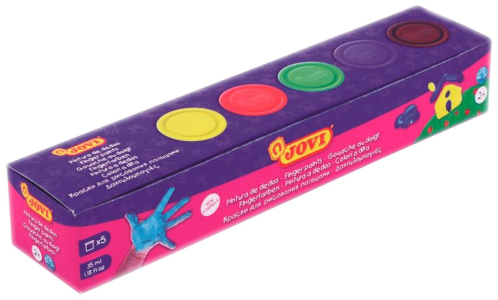 Jovi prstové barvy 5x35ml 540