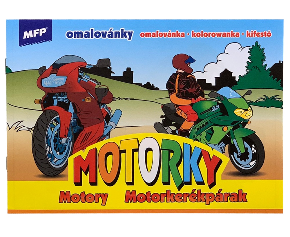 Omalovánky A5 Motorky 5300268