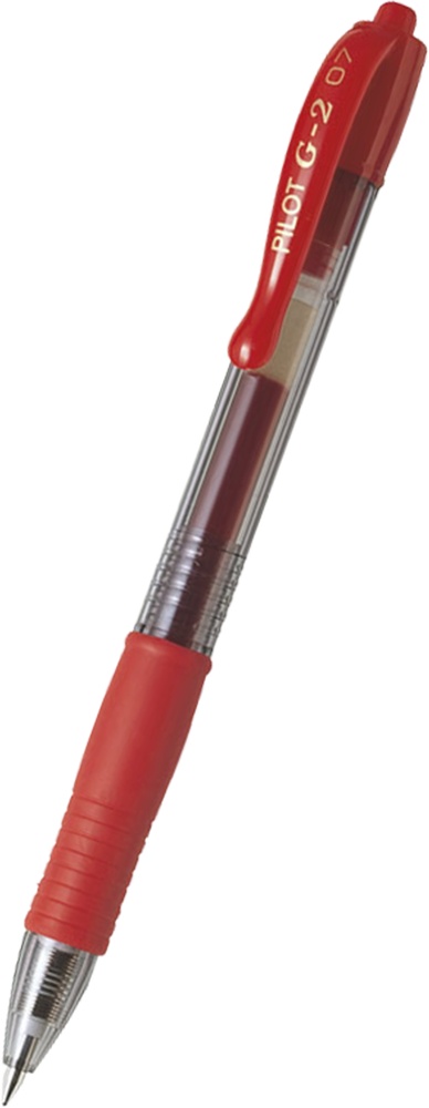 Propiska Pilot BL-G2-7 červená gelová