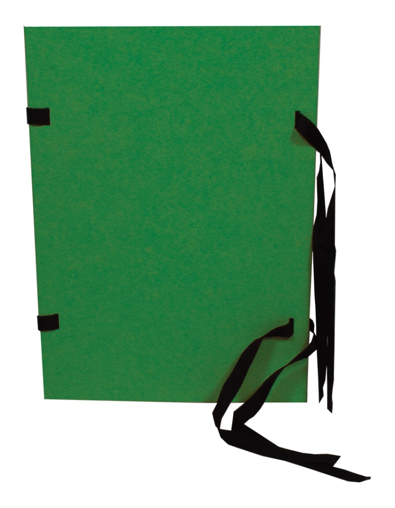 Desky s tkanicí A4 prešpánové zelené