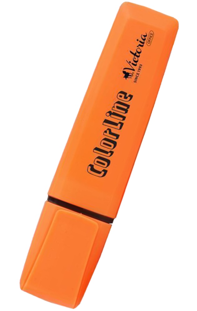 Zvýrazňovač Color Line Victoria oranžový 