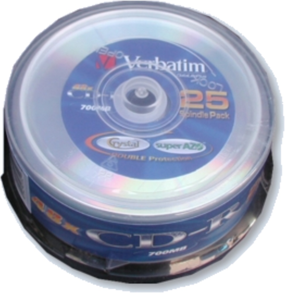 CD-R Verbatim 700MB K 25ks