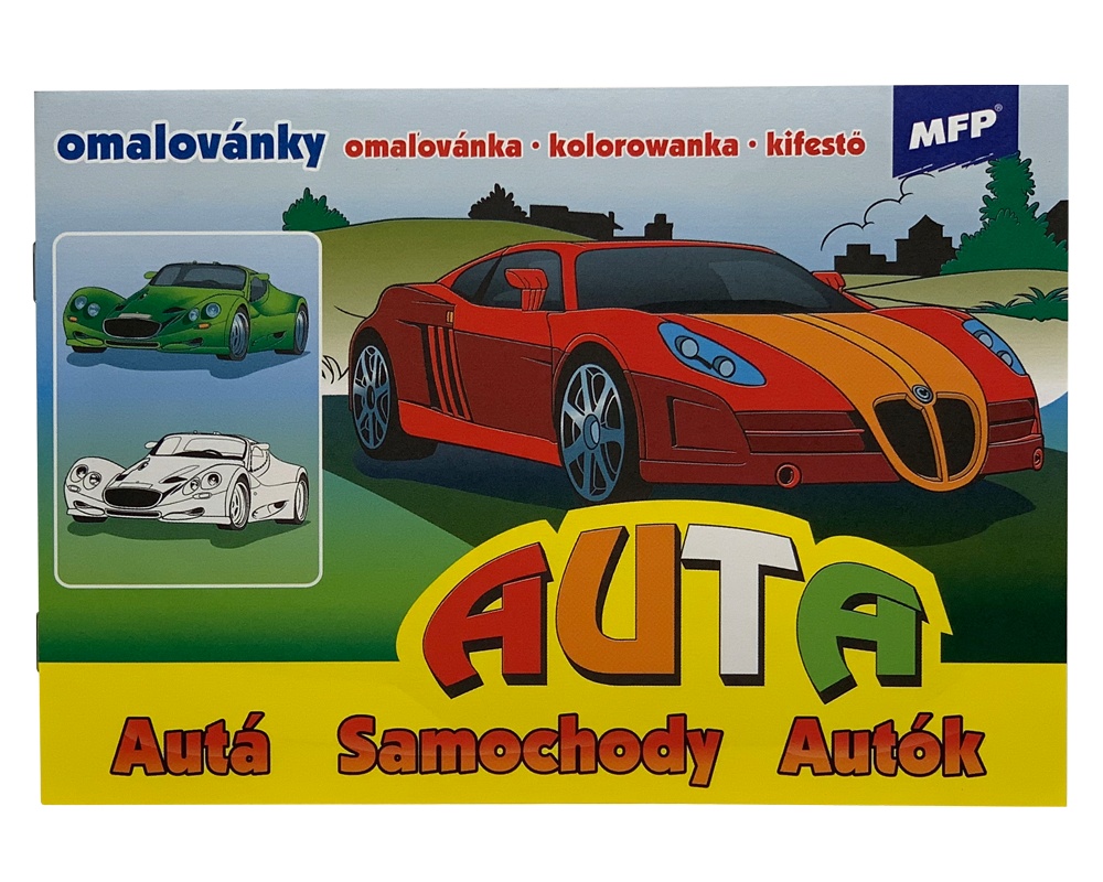 Omalovánky A5 Auta 5300266