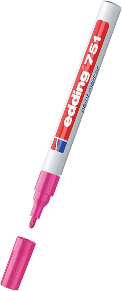 Fix Edding 751 lakový růžový 1mm