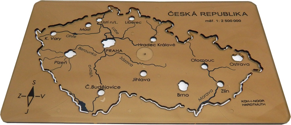 Šablona ČR plast 703091