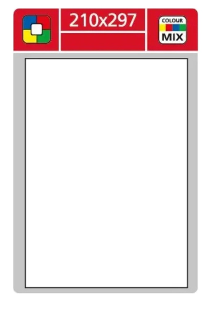 Samolepící etikety Laser 210x297 žluté 100 etiket