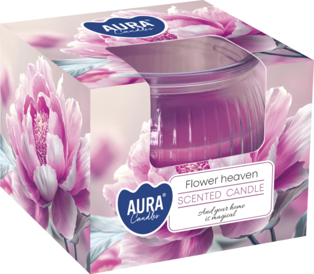 Svíčka vonná ve skle Flower heaven