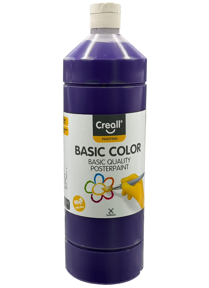 Tempera 1litr tmavě fialová Creall