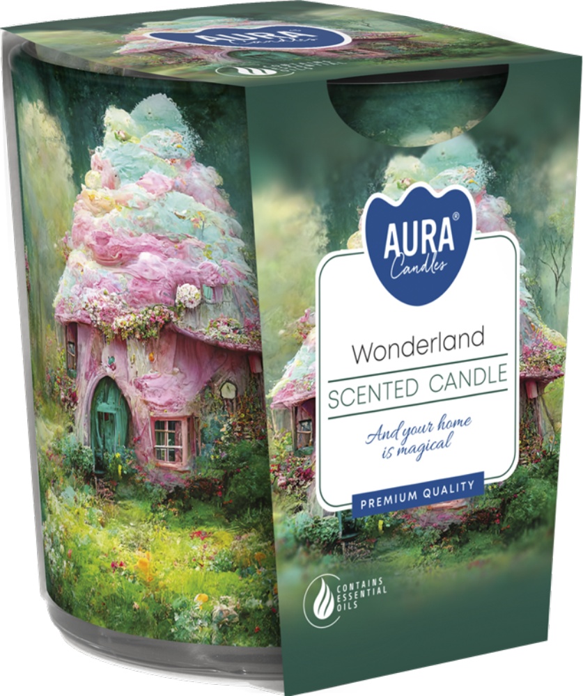 Svíčka vonná ve skle Wonderland