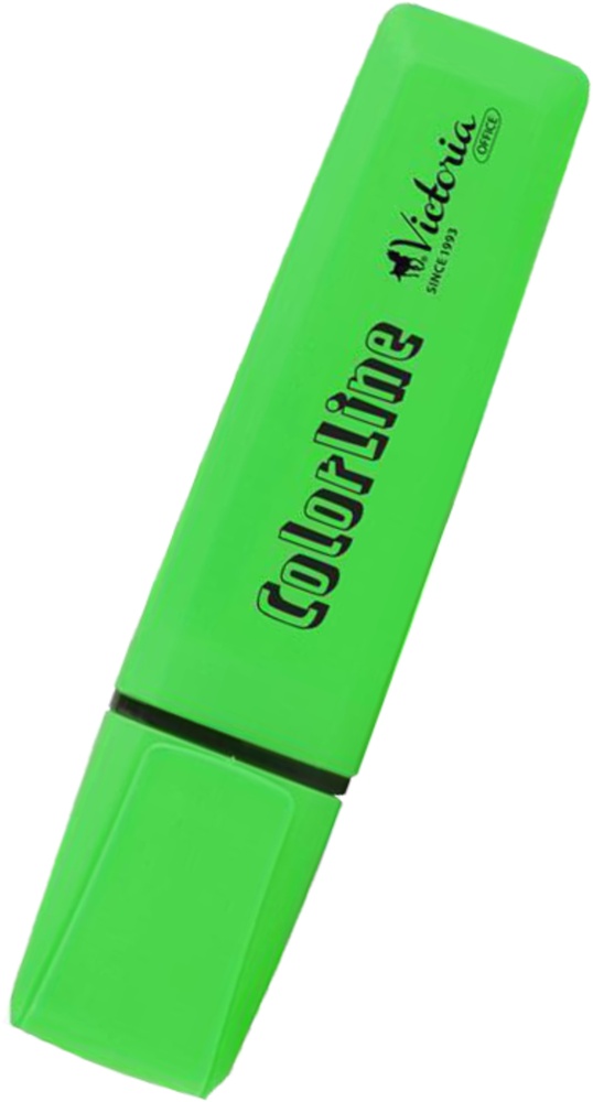 Zvýrazňovač Color Line Victoria zelený