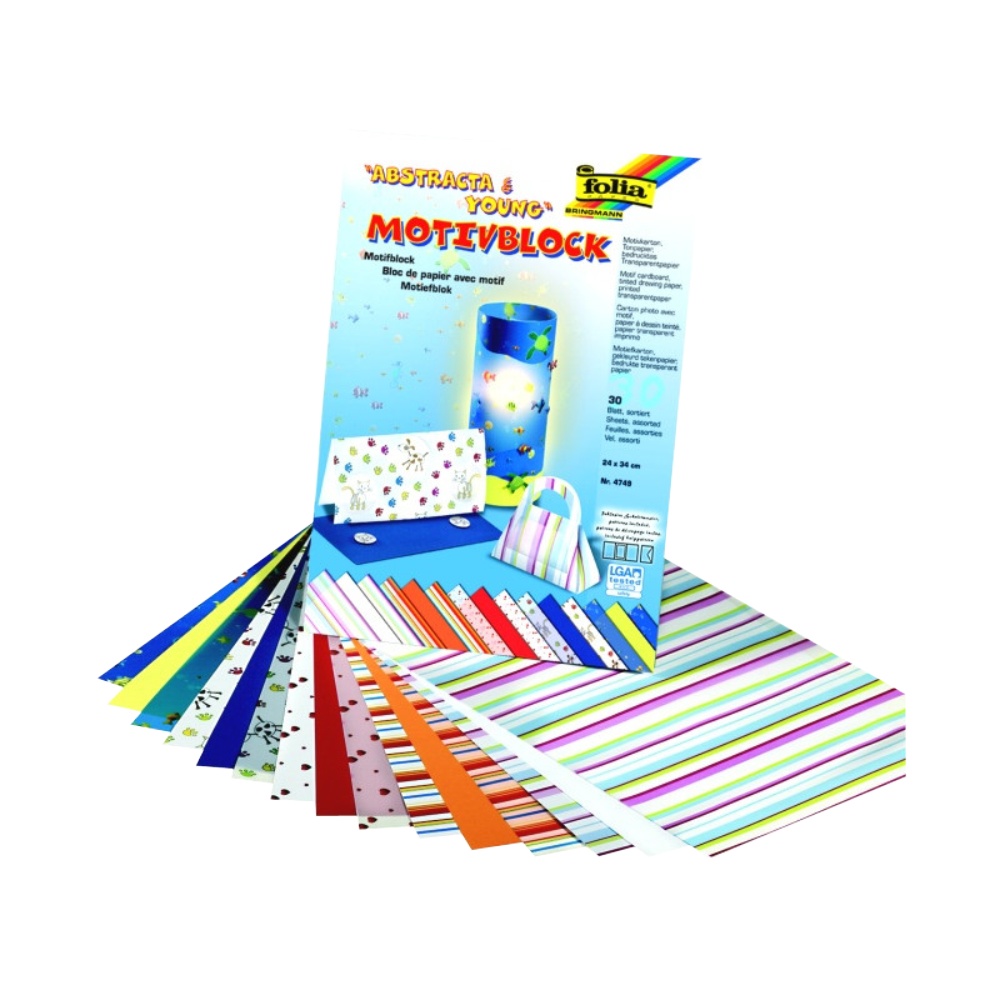 Hobby papír Abstaraktní Young 30l 24x34cm