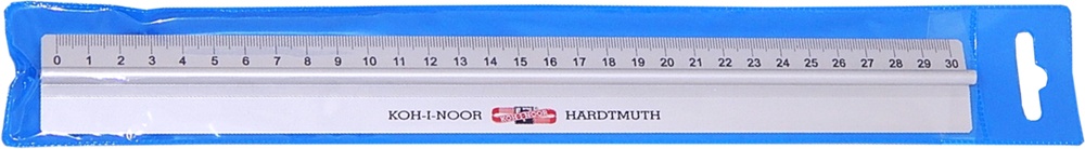 Pravítko 30cm kovové s úchytem 91010