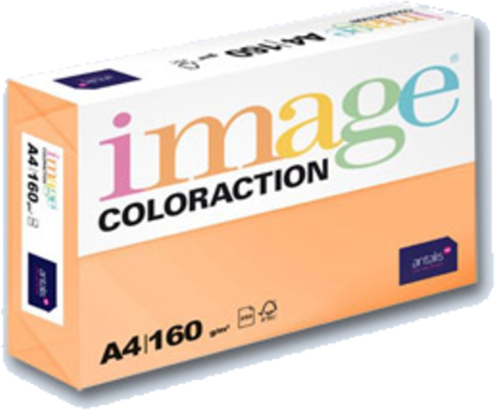 Karton A4 oranžový 160g 250 listů AG10