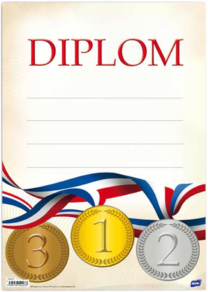 Diplom A4 dětský Medaile 5300911