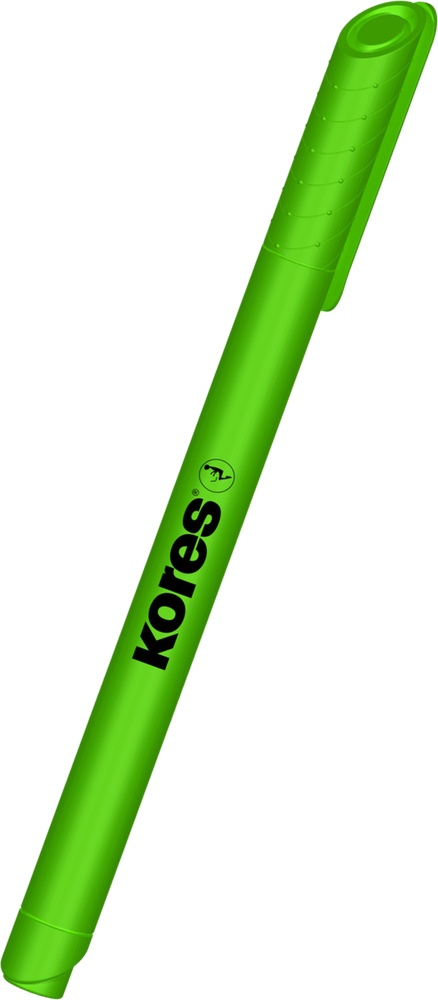 Zvýrazňovač Kores HighLiner zelený
