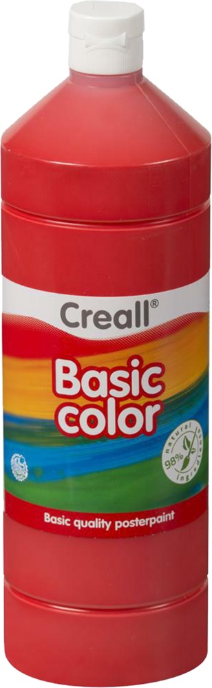 Tempera 1litr červená základní Creall