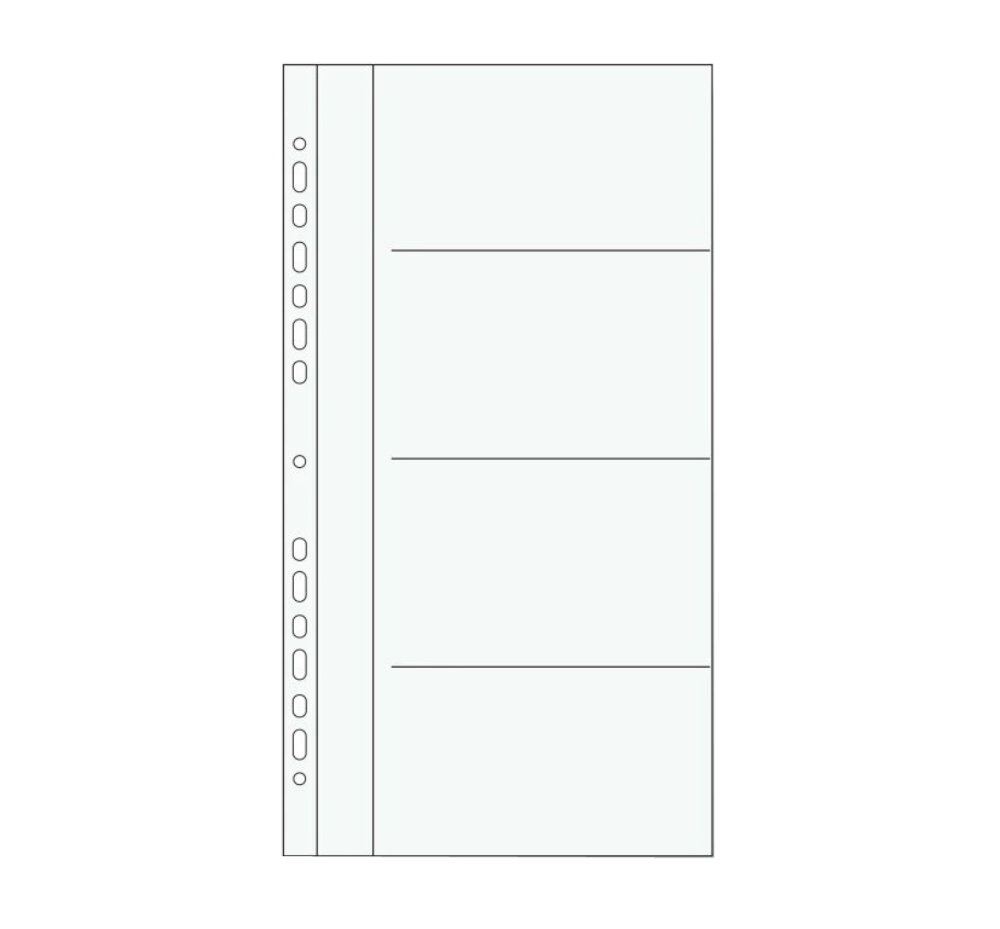 Náhradní list A5 do vizitkáře 4125 1list