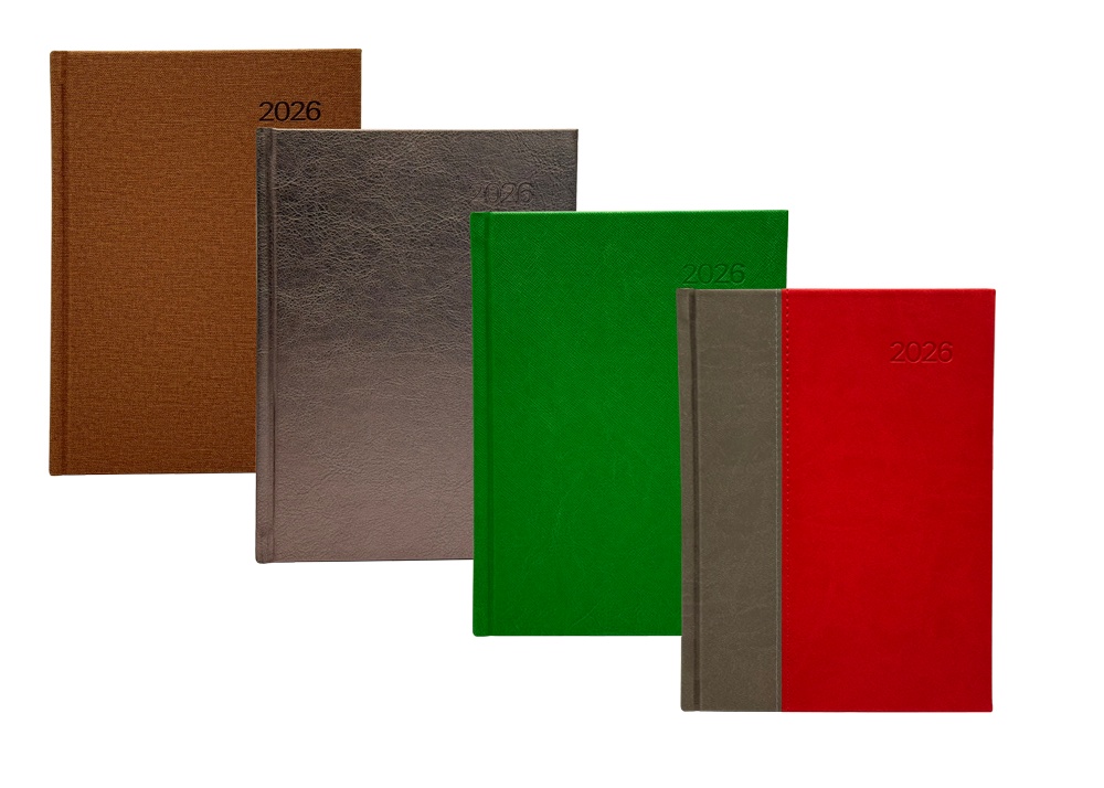 Diář A5 denní BDD2 mix barev 2026