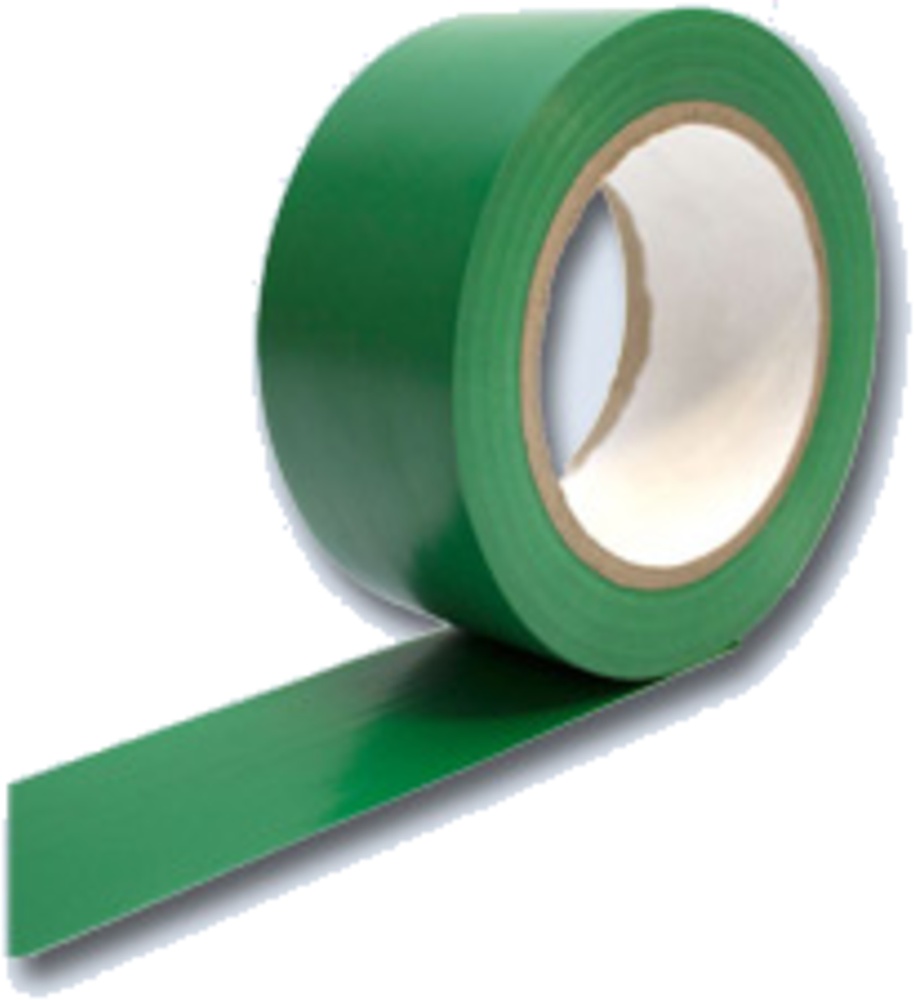 Lepící páska 50/33m PVC vytyčovací zelená