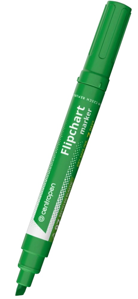 Fix 8560 zelený na flipchart papír