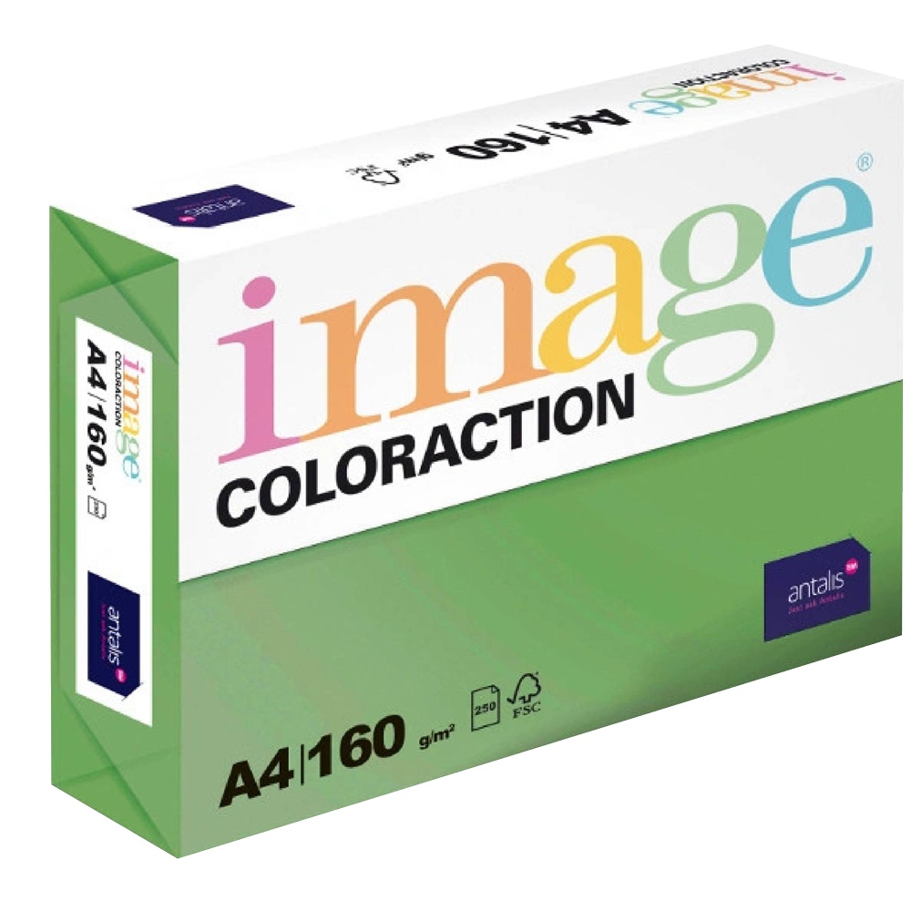Karton A4 zelený 160g 250 listů DG47