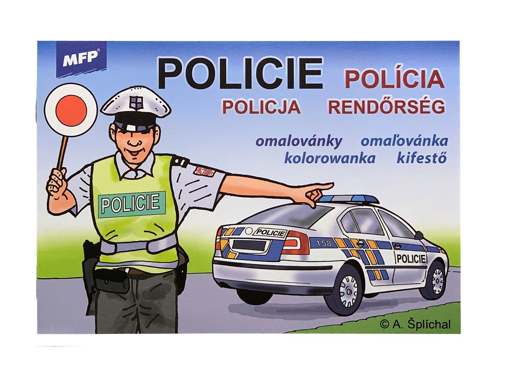 Omalovánky A5 Policie 5300459