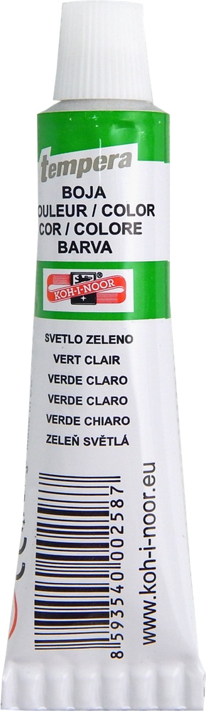 Tempera 16ml světle zelená