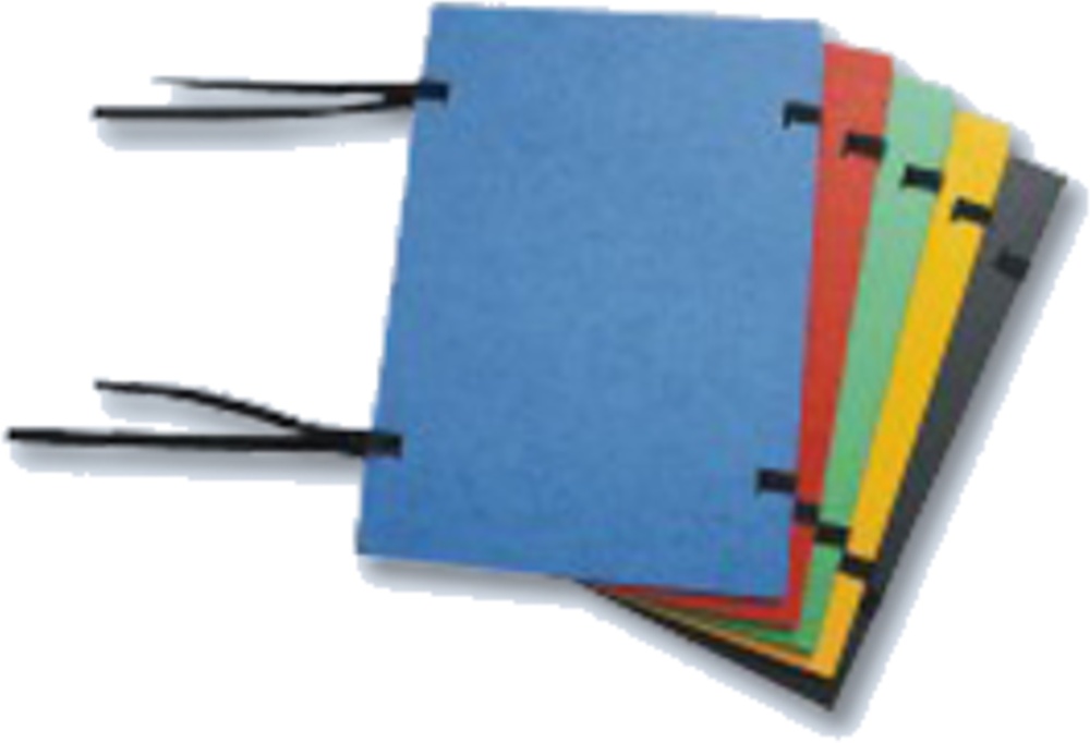 Desky s tkanicí A4 prešpánové červené