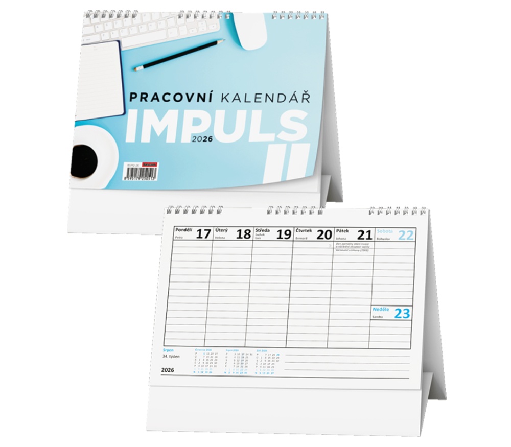 Kalendář s.2026 Impuls 2 BSM2 210x150