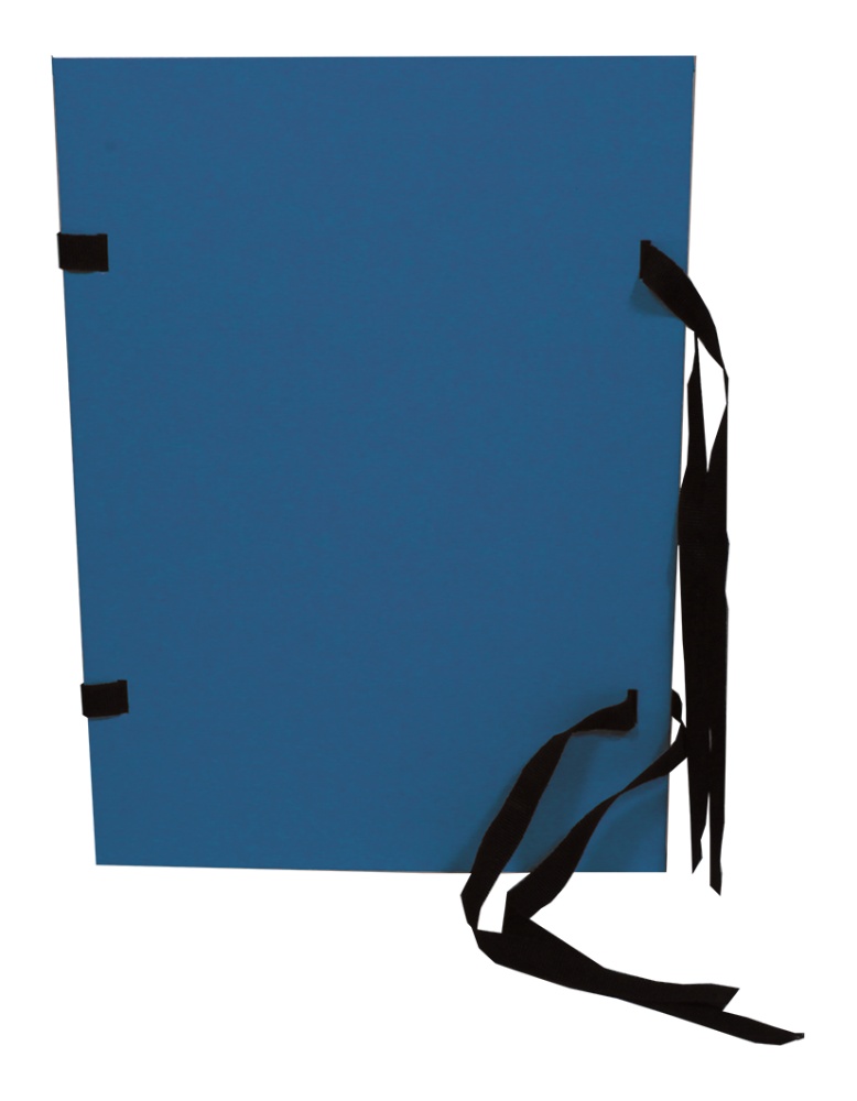 Desky s tkanicí A4 prešpánové modré